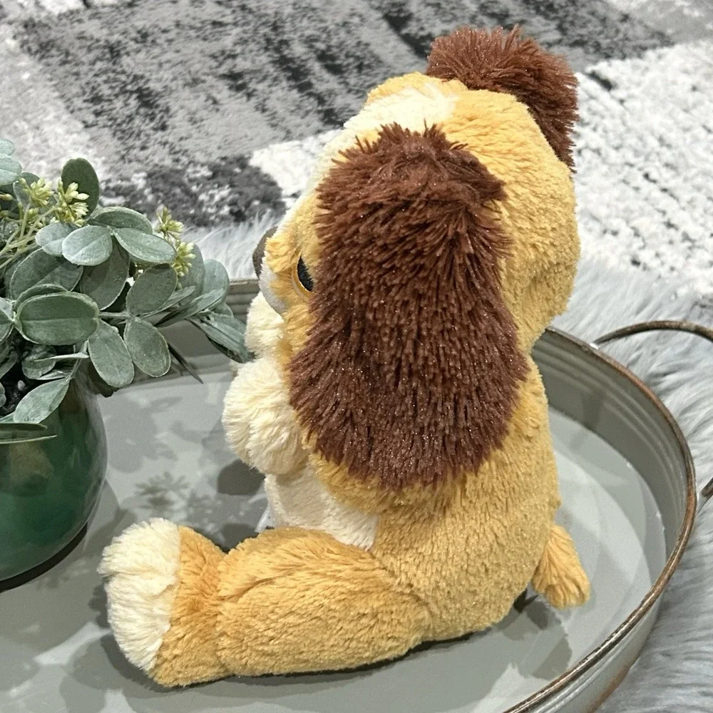 Disney Parks Babies Lady and the Tramp Puppy Dog Stuffed Animal Plush